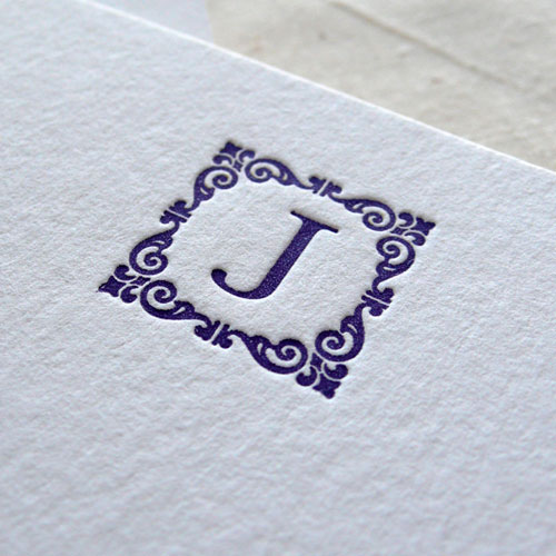 monogramcardspurple3